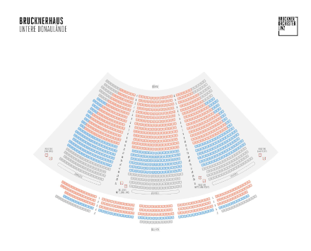 seating plan Großer Saal Brucknerhaus