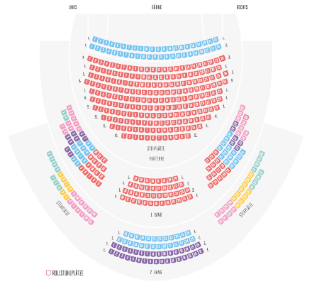 Landestheater Linz Seating plans and prices 2020/2021